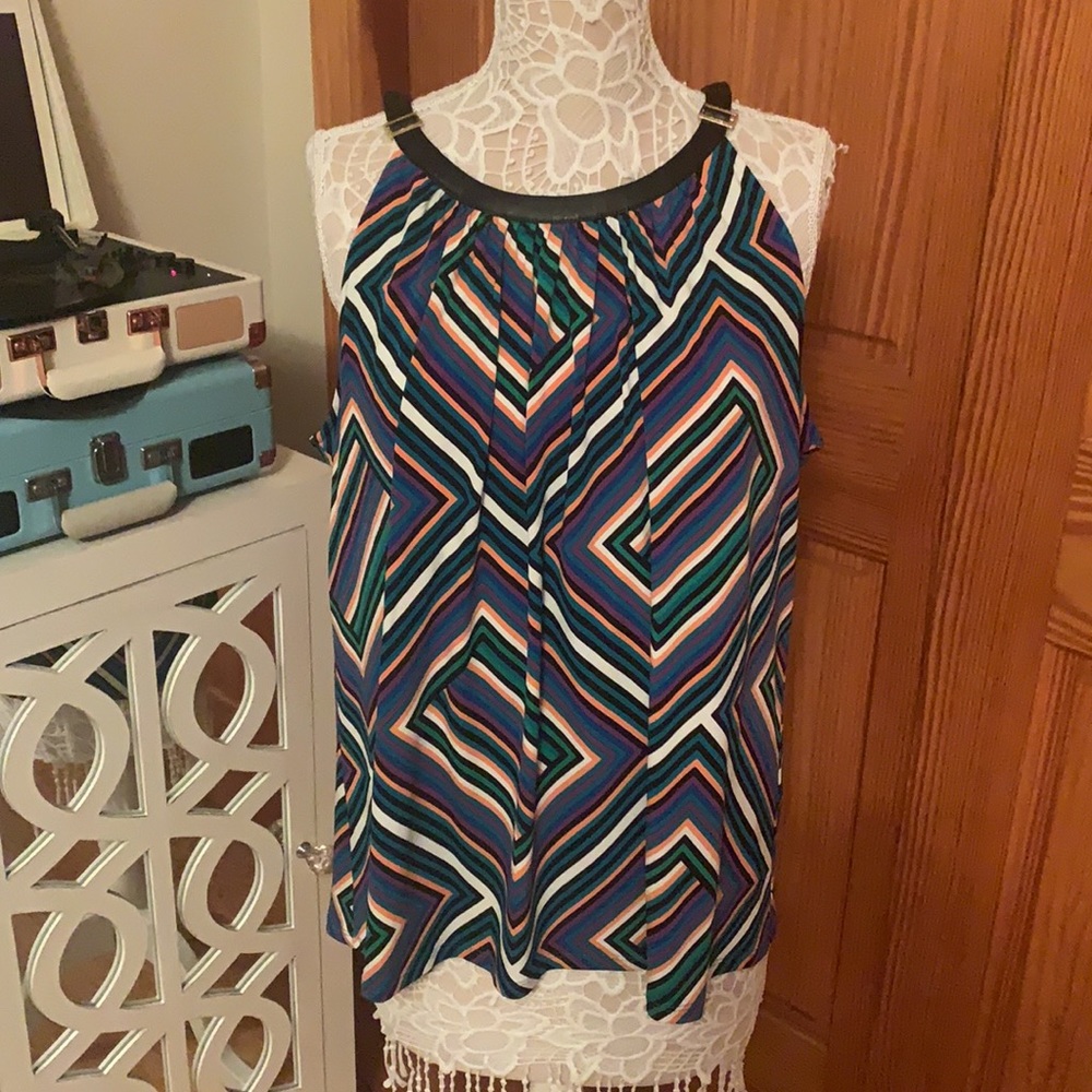 NWT Calvin Klein Colorful Tank